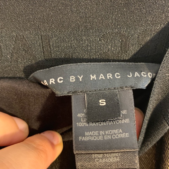 Marc Jacobs | Metallic Bronzed Draped Skirt - Picture 6 of 8